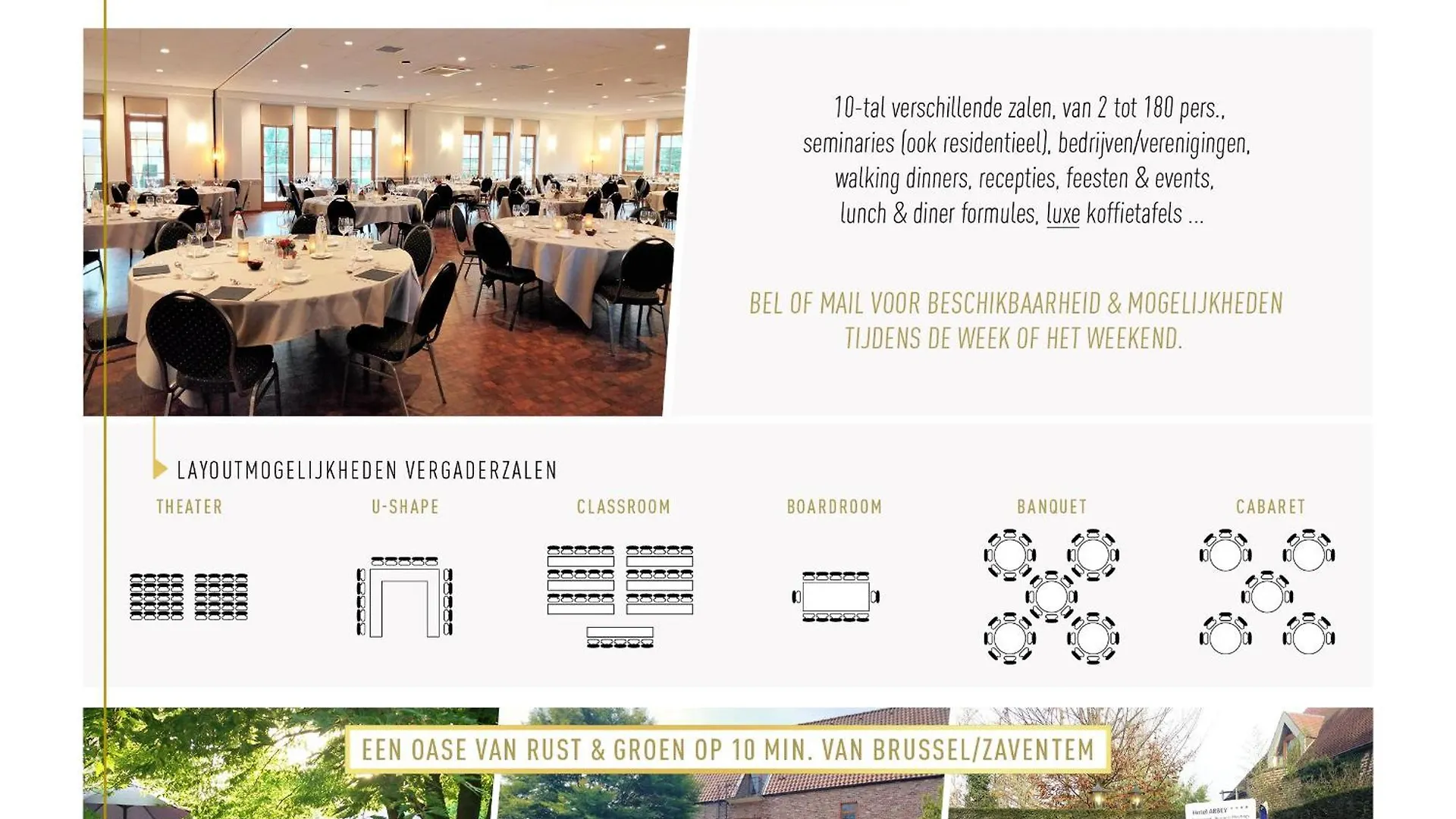 ****  Hotel ABBEY Grimbergen België